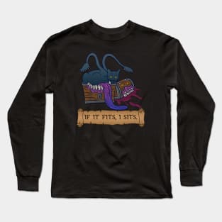 If it fits, I sits. Long Sleeve T-Shirt